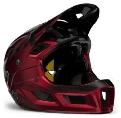 Casco MET Parachute MCR Mips Con Correa De Barbilla Desmontable Rojo Negro 2022