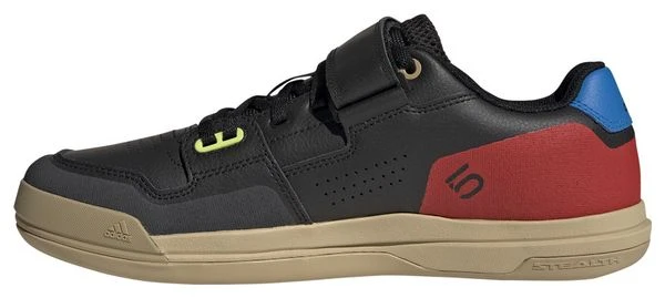 Zapatillas Adidas Five Ten HELLCAT Negro Rojo - Imagen 2