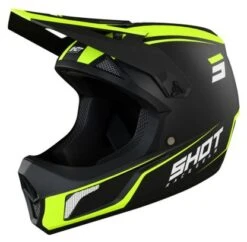Casco Integral Shot Rogue Noir / Jaune / Fluo