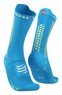 Calcetines Compressport Pro Racing Socks V4.0 Bike - Bleu