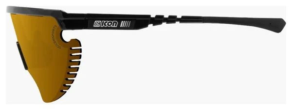 Gafas SCICON Aerowing Lamon Black Brown UV Catégorie 3 - Imagen 4
