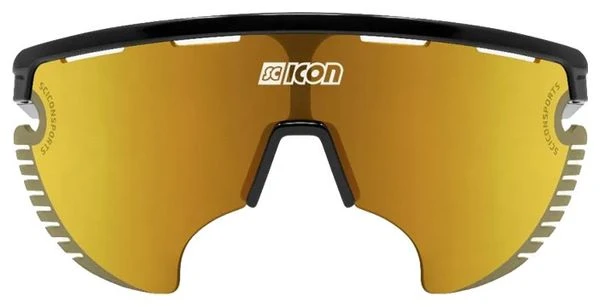 Gafas SCICON Aerowing Lamon Black Brown UV Catégorie 3 - Imagen 2