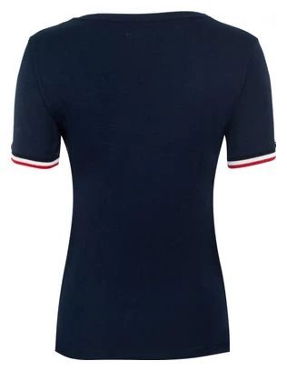 Camiseta De Manga Corta Alltricks Sport D' EpoqueAzul Oscuro Mujer - Imagen 3