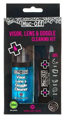 MUC-OFF Visor Kit De Limpieza De Lentes Y Gafas