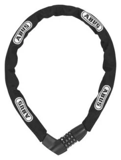 ABUS Cerradura-cadena TRESOR 1385 85cm Negro