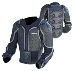 TRICK X Kids Body Armor PIB Negro Gris