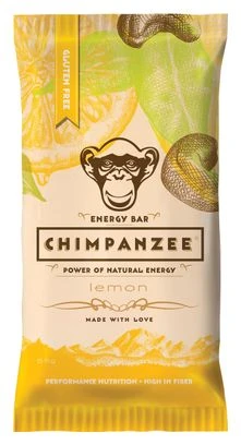 CHIMPANZEE Barrita Energética 100% Natural Limón 55g SIN GLUTEN