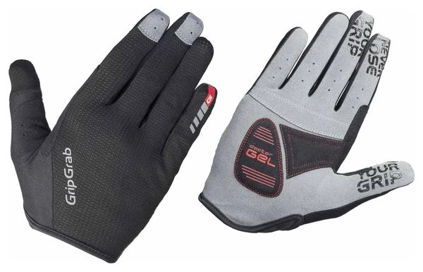 GripGrab Shark Long Gloves Black