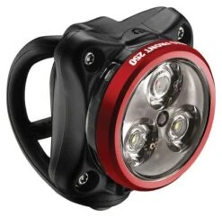 Luz Delantera Lezyne LED Zecto Drive 250 Lúmenes Negro Rojo