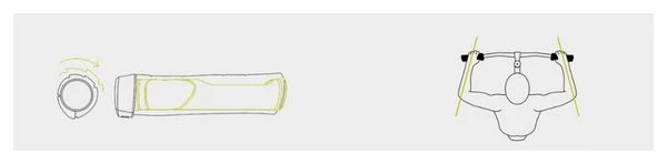 Puños Ergon GE1 Evo Factory - Black Black - Imagen 3