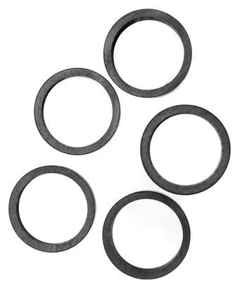 Piezas 8.3 Kit De Espaciadores De Carbono (x5) Negro - Imagen 3