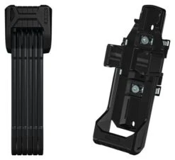Abus 6500 Plegable Lock + SH Soporte Negro