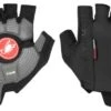 Castelli Rosso Corsa Espresso Short Guantes Negro